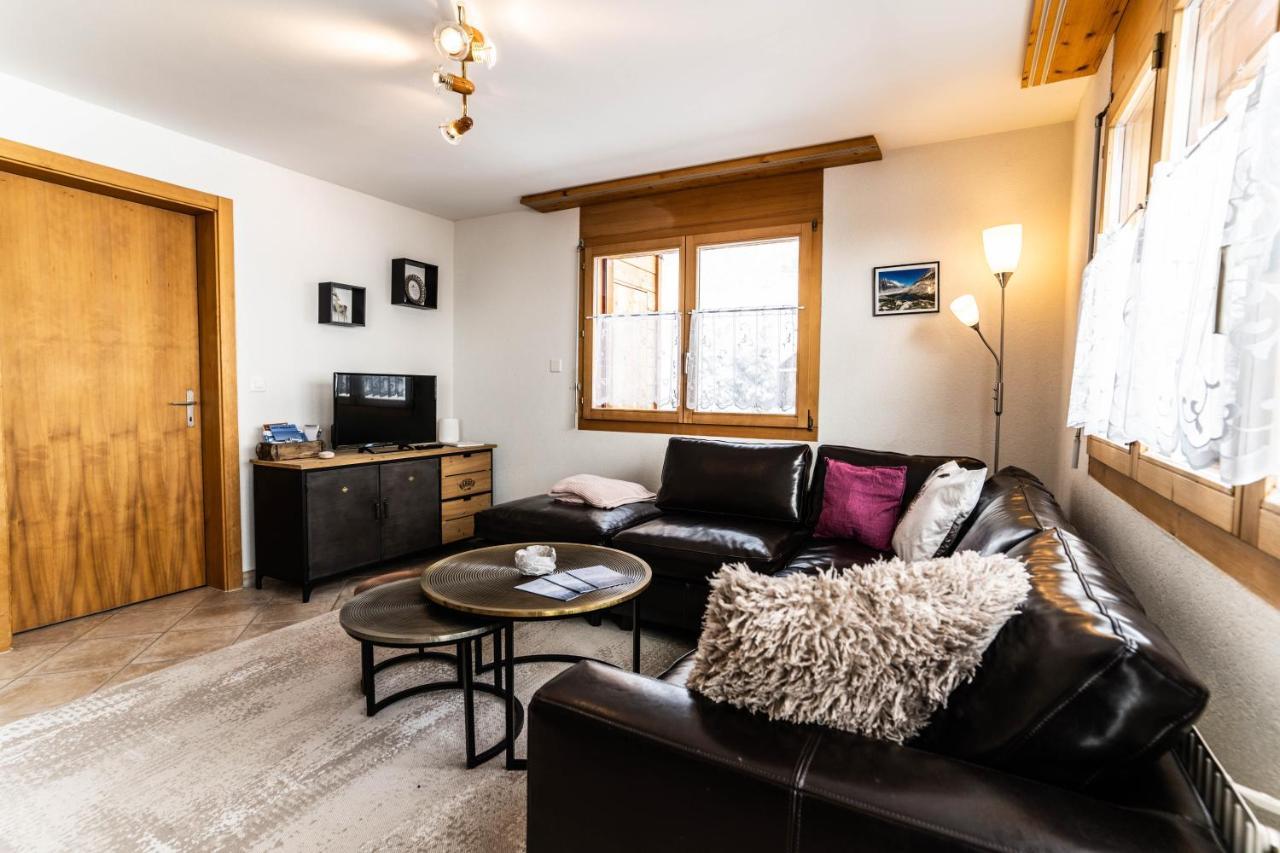 Ferienwohnung Haus Lotus, Riederalp Moosfluhbahn Exterior foto