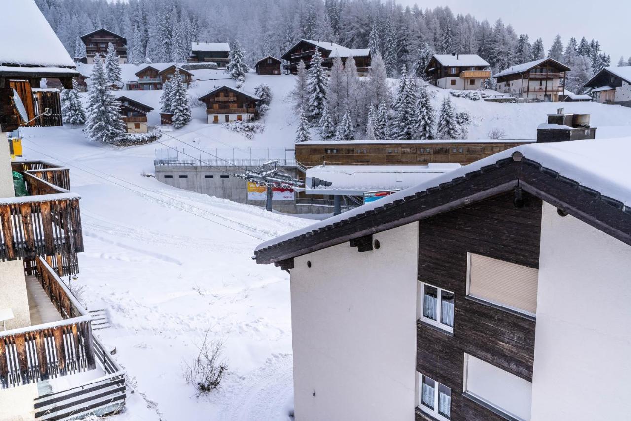 Ferienwohnung Haus Lotus, Riederalp Moosfluhbahn Exterior foto