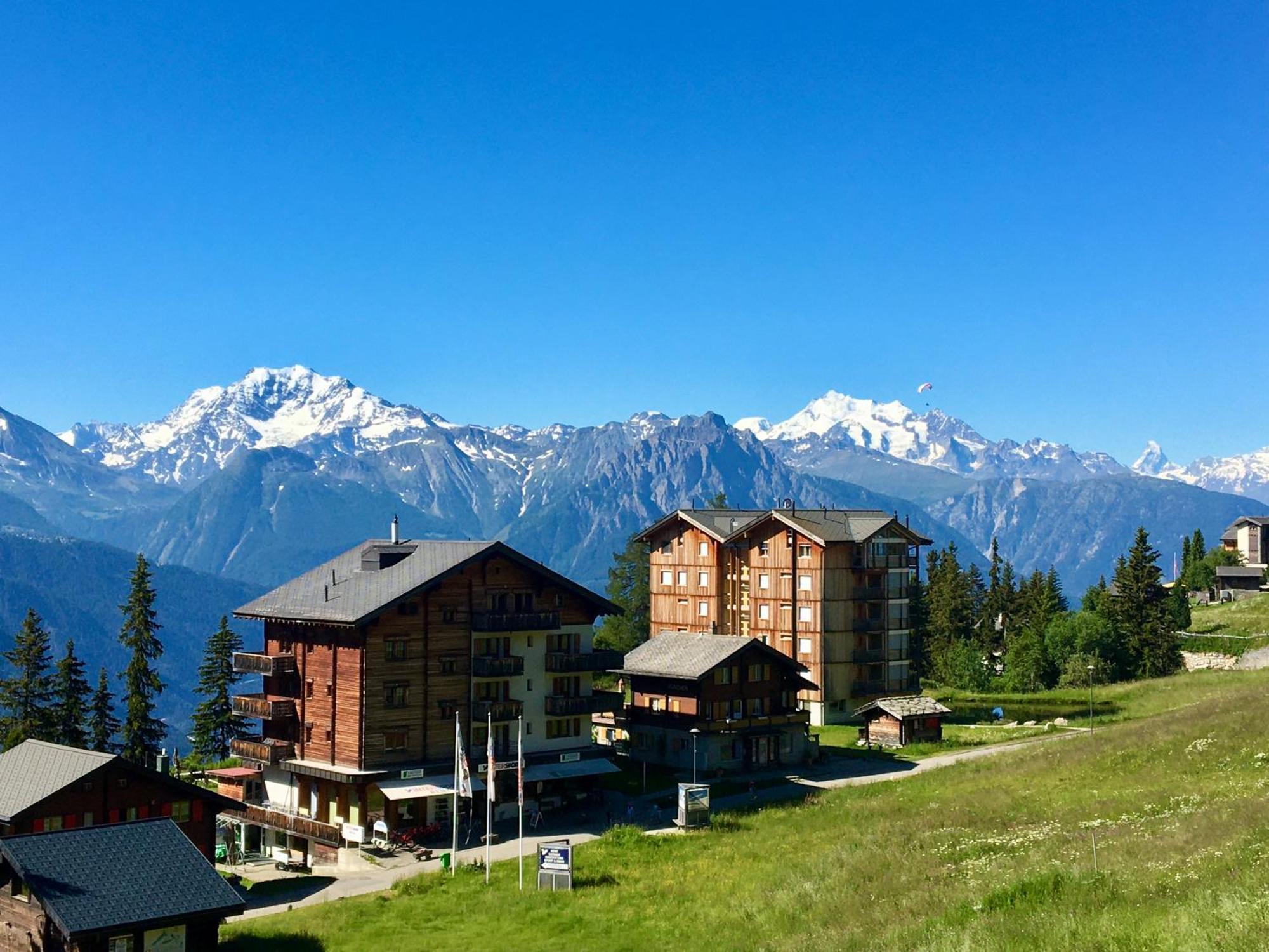 Ferienwohnung Haus Lotus, Riederalp Moosfluhbahn Exterior foto